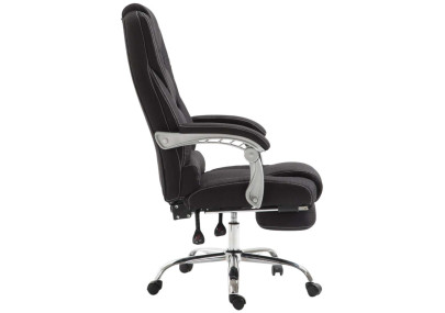 Chaise de bureau Pacific, tissu noir