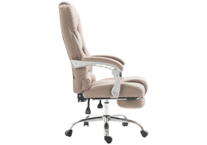 Silla de oficina Pacific en Tela Gris topo