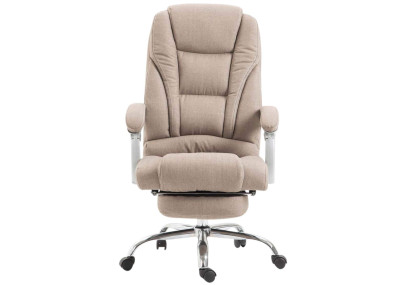 Chaise de bureau Pacific, tissu taupe