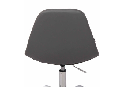 Silla De Oficina Reims En Cuero PU Gris