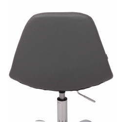 Silla De Oficina Reims En Cuero PU Gris