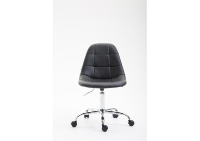Silla De Oficina Reims En Cuero PU Negro