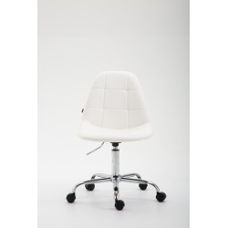 Sedia da ufficio REIMS in similpelle bianco