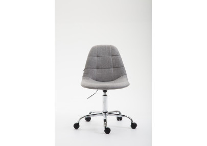 Silla De Oficina Reims En Tela Gris
