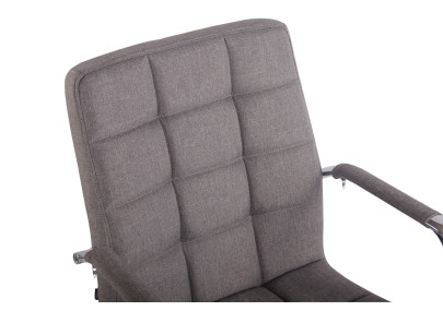 Silla de Oficina Deli en Tela Gris