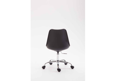 Silla de Oficina TOULOUSE con Estructura de Plástico Negro