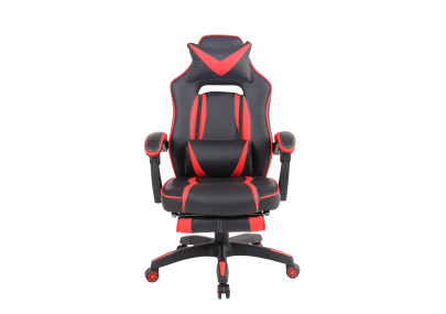 Sedia Gaming Heat In Similpelle nero/rosso