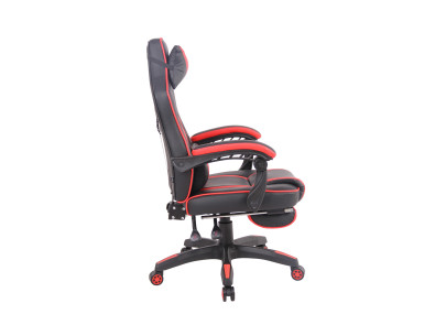 Sedia Gaming Heat In Similpelle nero/rosso