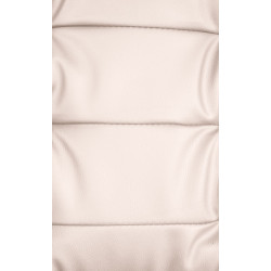 Fauteuil de bureau Oxygen, similicuir, cr?me