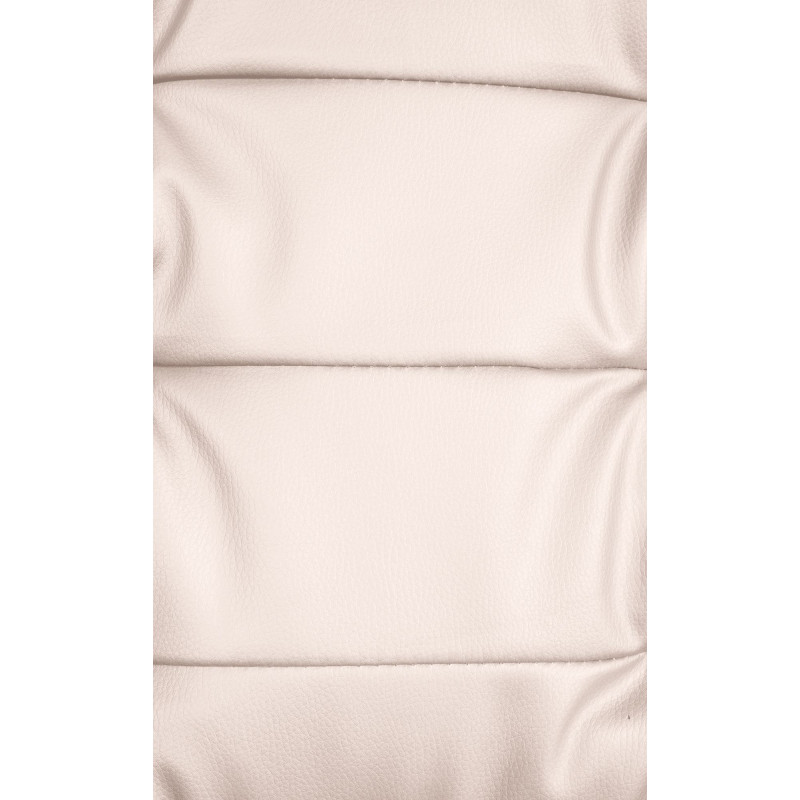 Fauteuil de bureau Oxygen, similicuir, cr?me