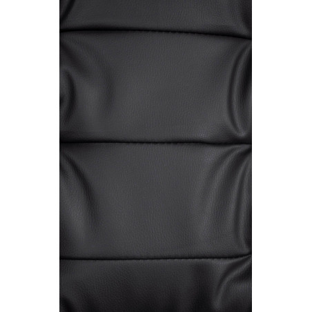 Fauteuil de bureau Oxygen, similicuir noir