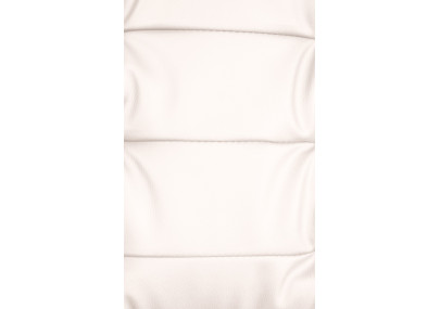 Fauteuil de bureau Oxygen, similicuir blanc