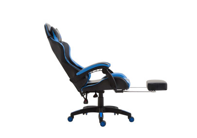 Poltrona gaming IGNITE in similpelle Nero/blu