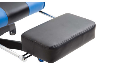 Poltrona gaming IGNITE in similpelle Nero/blu