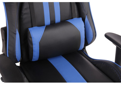 Silla Gamer Masajeante Limit XM Negro/azul