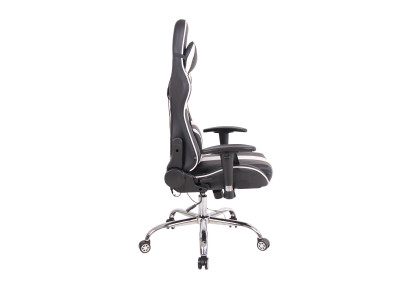 Silla Gamer Masajeante Limit XM Negro/blanco