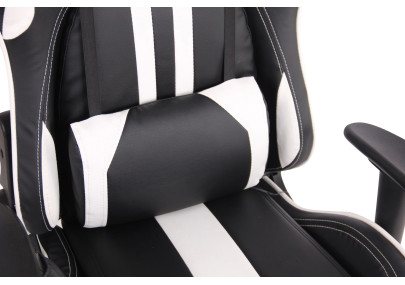 Silla Gamer Masajeante Limit XM Negro/blanco