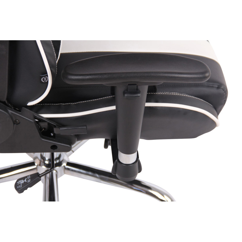 Silla Gamer Masajeante Limit XM Negro/blanco