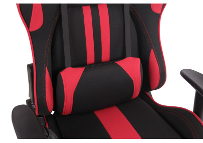Silla Gamer Función Masaje Limit XM en Tela Negro/rojo