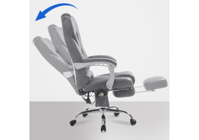 Silla De Oficina De Masaje Pacific V2 Gris