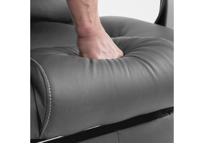 Fauteuil de bureau Pacific avec fonction massage V2 gris