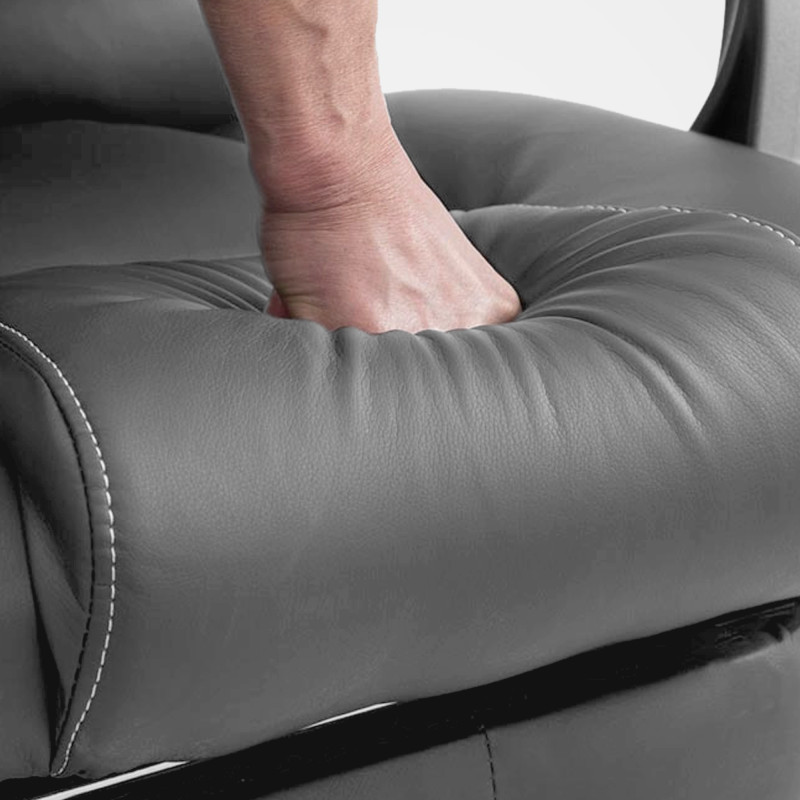 Fauteuil de bureau Pacific avec fonction massage V2 gris