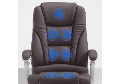 Silla De Oficina De Masaje Pacific V2 Marrón