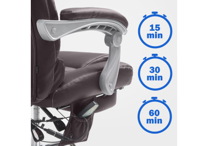 Silla De Oficina De Masaje Pacific V2 Marrón