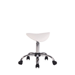 Tabouret de travail blanc d'Augsbourg