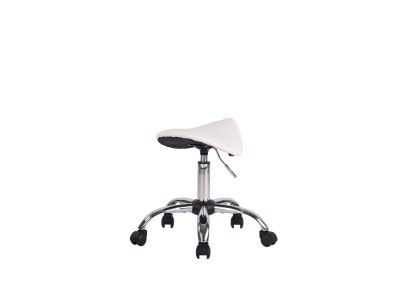 Tabouret de travail blanc d'Augsbourg