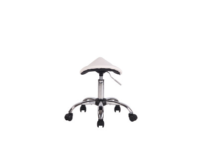 Tabouret de travail blanc d'Augsbourg