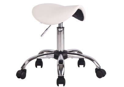 Tabouret de travail blanc d'Augsbourg