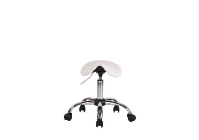 Tabouret de travail blanc d'Augsbourg