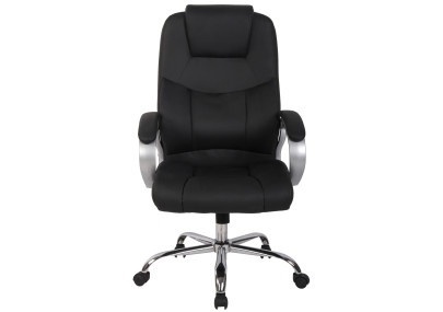 Fauteuil de bureau BIG Apoll, similicuir V2, noir
