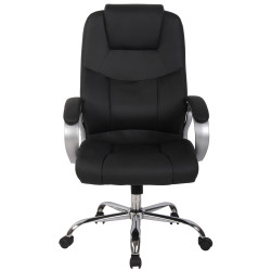 Fauteuil de bureau BIG Apoll, similicuir V2, noir