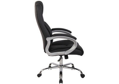 Fauteuil de bureau BIG Apoll, similicuir V2, noir