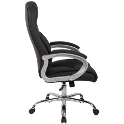 Fauteuil de bureau BIG Apoll, similicuir V2, noir