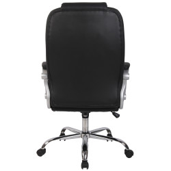 Fauteuil de bureau BIG Apoll, similicuir V2, noir