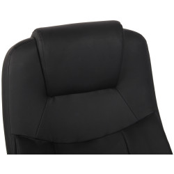 Fauteuil de bureau BIG Apoll, similicuir V2, noir