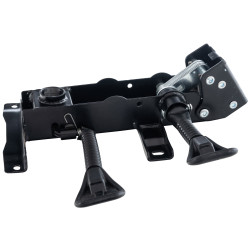 Support de siège de chaise de bureau 2 noirs