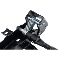 Support de siège de chaise de bureau 2 noirs