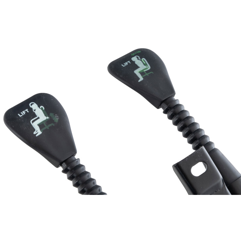 Recambio del mecanismo de asiento para silla de oficina 2 Negro