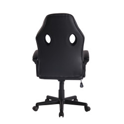Chaise de bureau Elbing, noire/noire