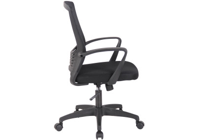 Silla De Oficina Kampen En Microfibra Negro/negro