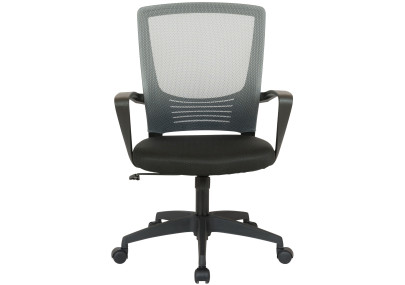 Silla De Oficina Kampen En Microfibra Negro/gris
