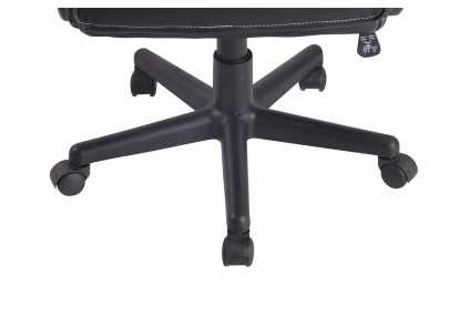 Chaise de bureau Elbing, noir/jaune