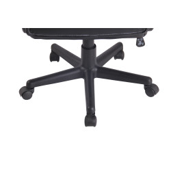 Sedia Gaming Elbing In Similpelle Nero/giallo