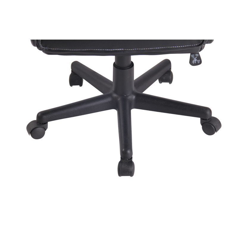 Sedia Gaming Elbing In Similpelle Nero/giallo