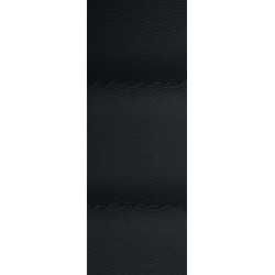 Silla de oficina Mollis de cuero auténtico Negro