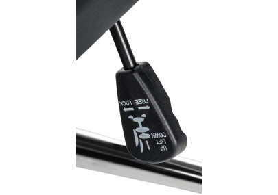 Fauteuil de bureau Mollis en cuir v?ritable noir